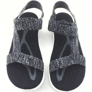 Teva Float 2 Evolve Knit Men's Sandals Size 12 Grey/Black Color